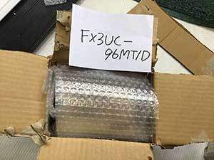 FX3UC-96MT/Dの梱包